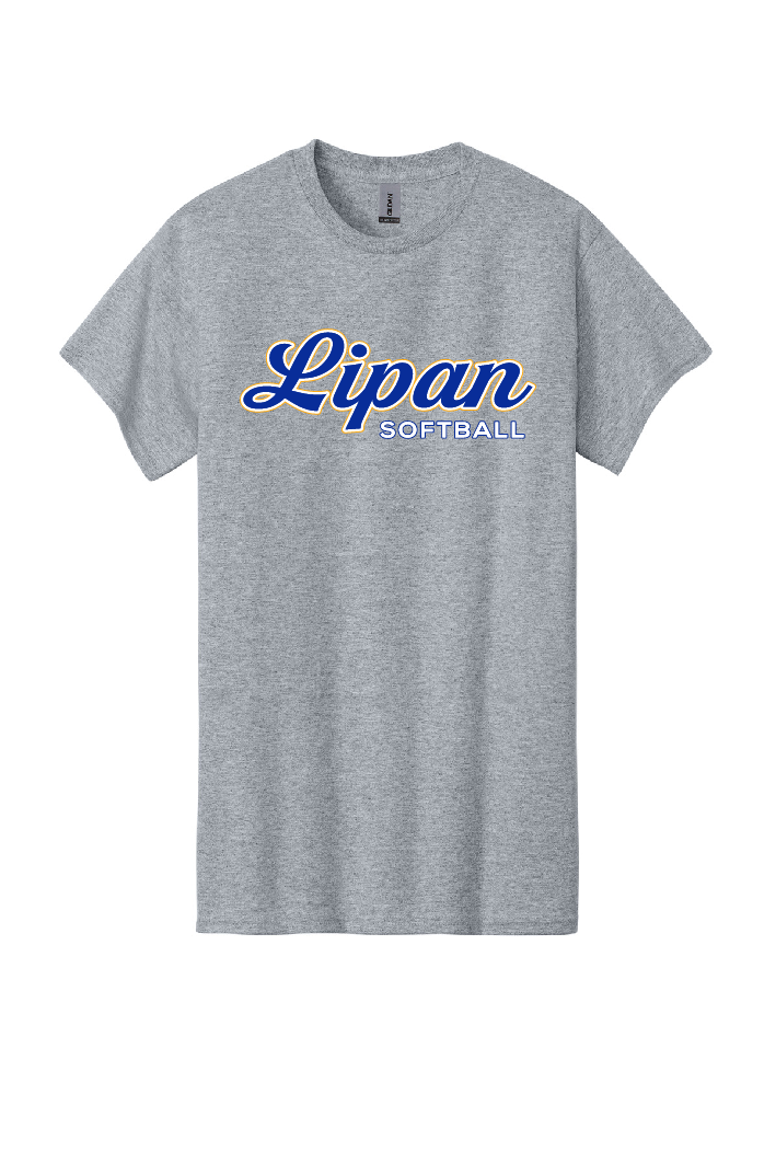 Lipan Softball Grey - Short Sleeve