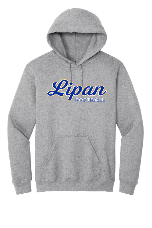 Lipan Softball Grey - Hoodie