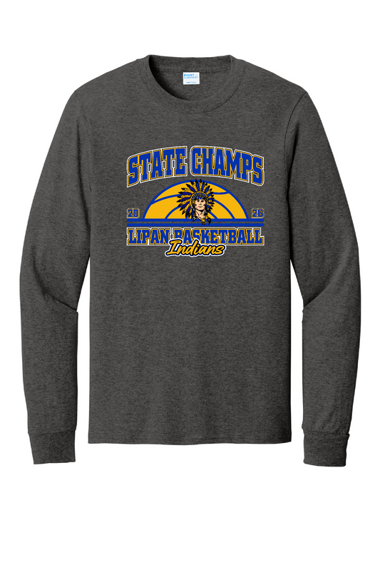 Boys State Cotton Long Sleeve Dark Grey