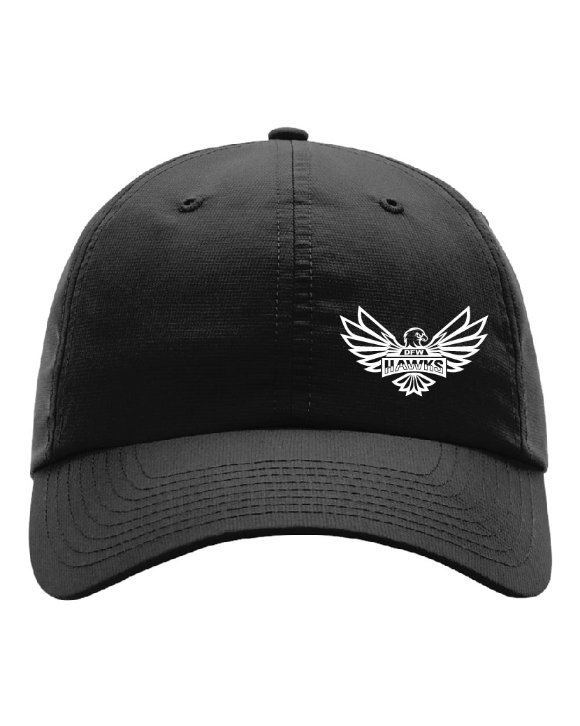 Richardson relaxed performance 220 cap with embroidered logo - Black