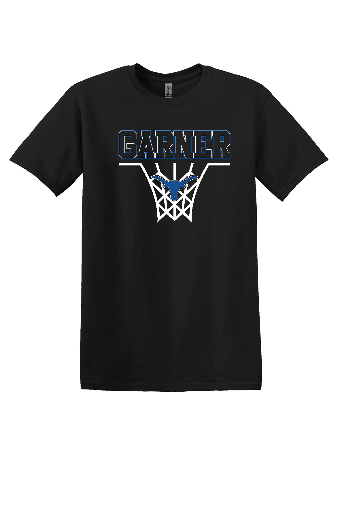Garner Basketball - Black Short Sleeve