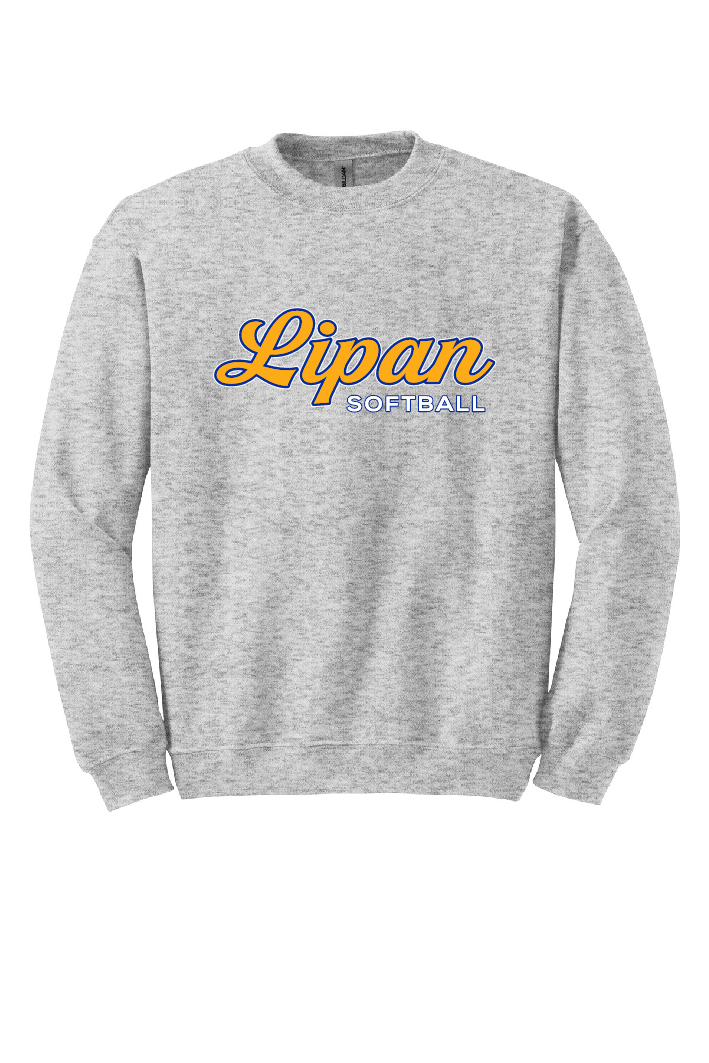 Lipan Softball Grey - Crewneck
