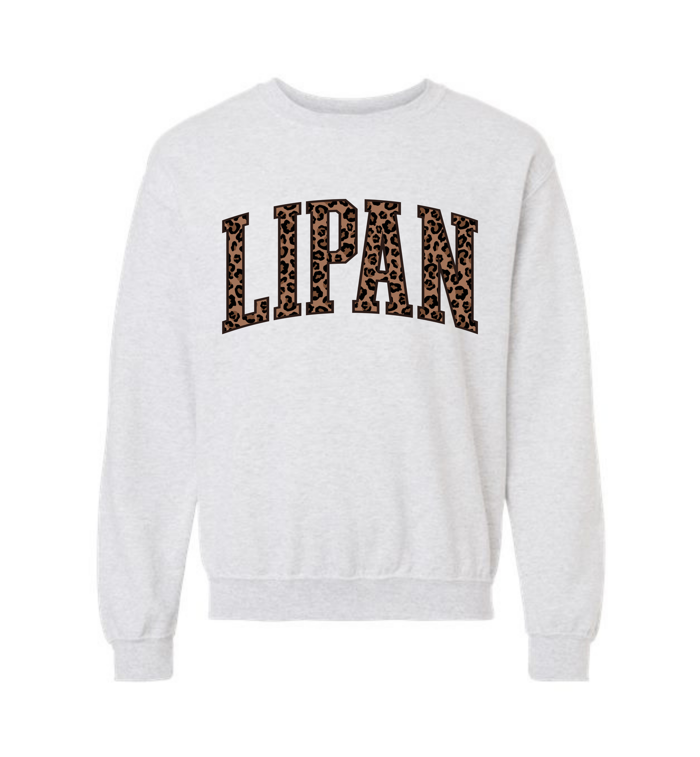 Custom Leopard Crewneck