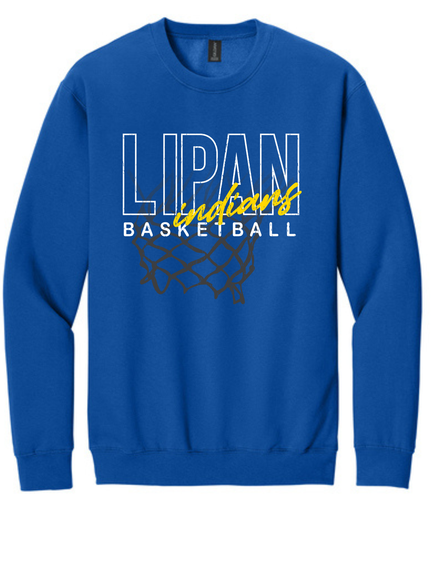 Lipan Basketball Net Crewneck