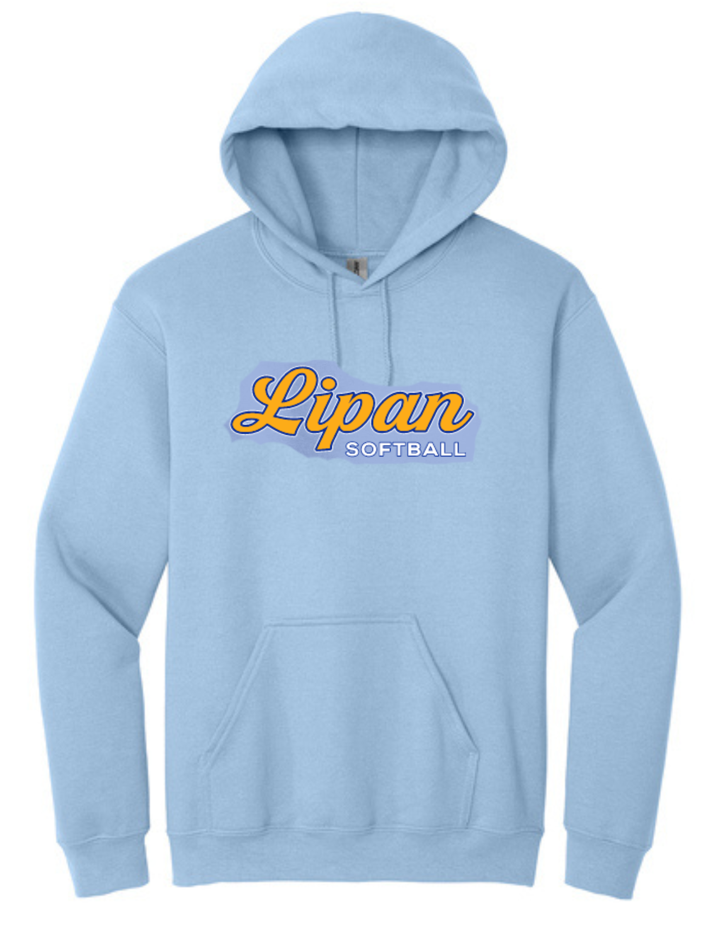 Lipan Softball Gold Logo Hoodie