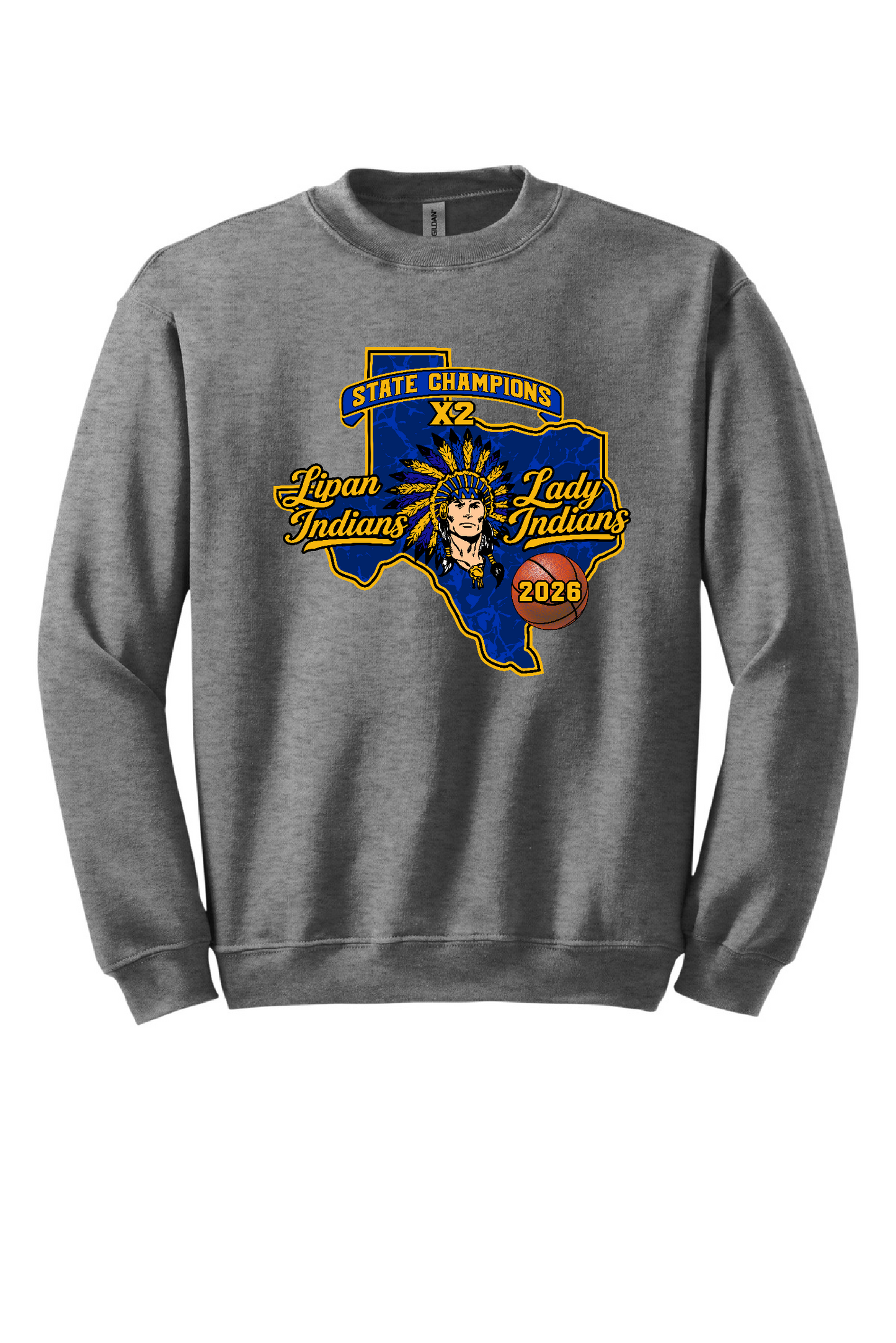 X2 Crewneck- Black, White, or Graphite
