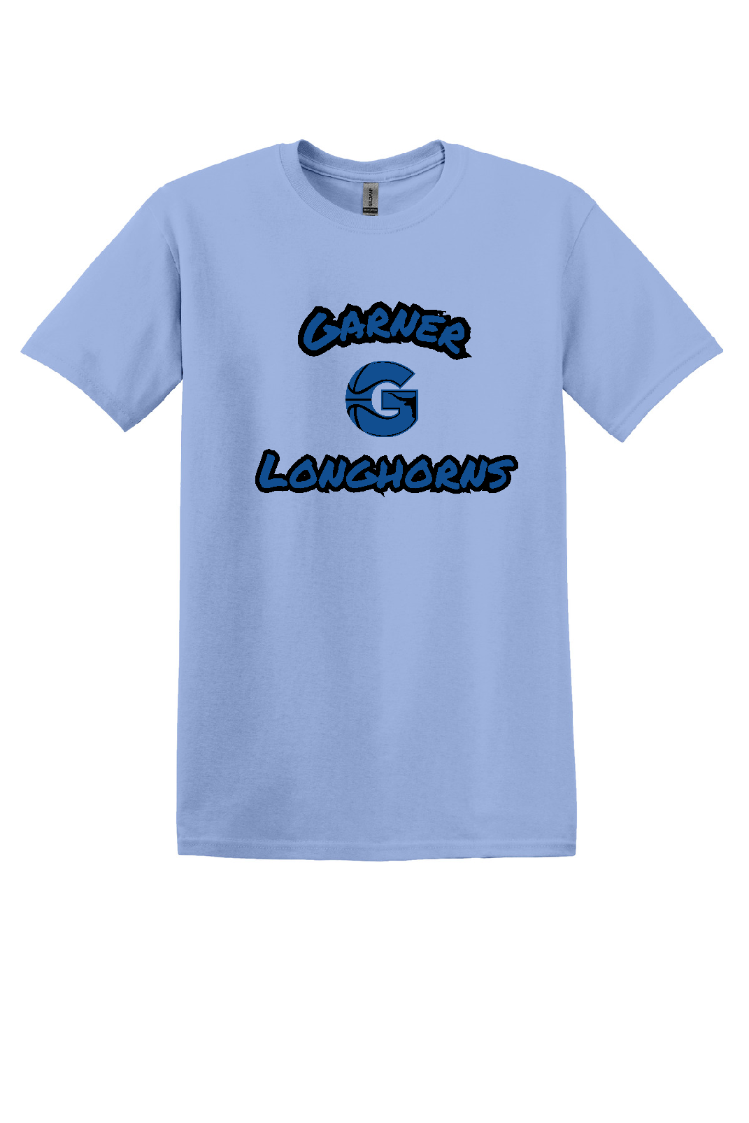 Garner Basketball - Light Blue Short Sleeve