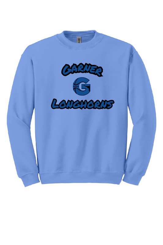 Garner Basketball - Light Blue Crewneck