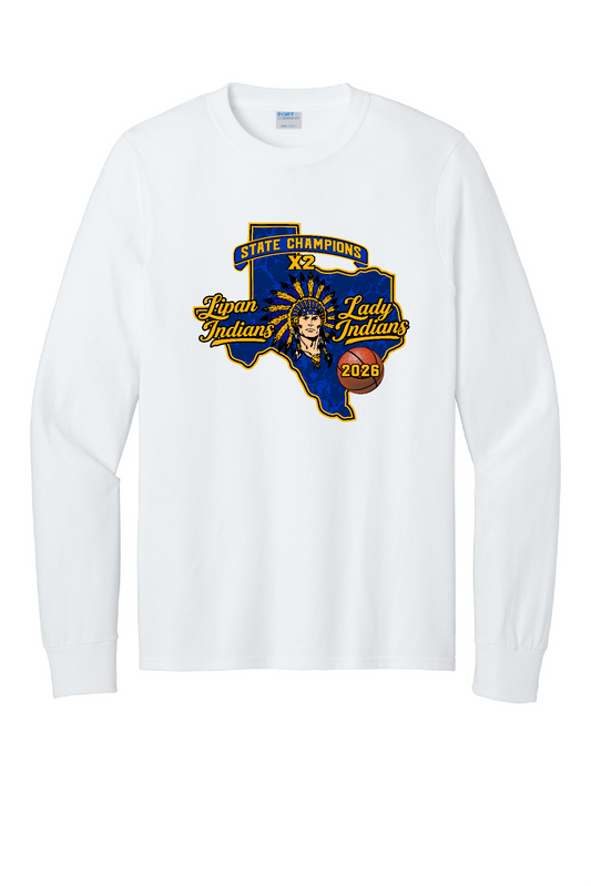 X2 Long Sleeve Cotton T-Shirt - Black, White, or Graphite