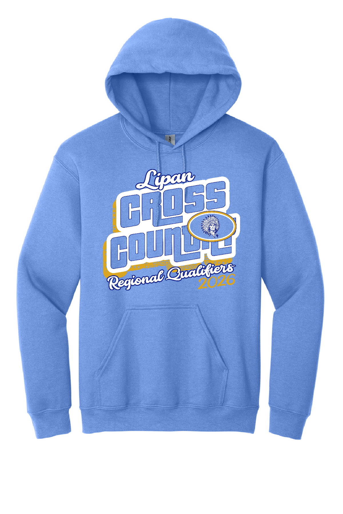 XC Regional Hoodie -Carolina Blue