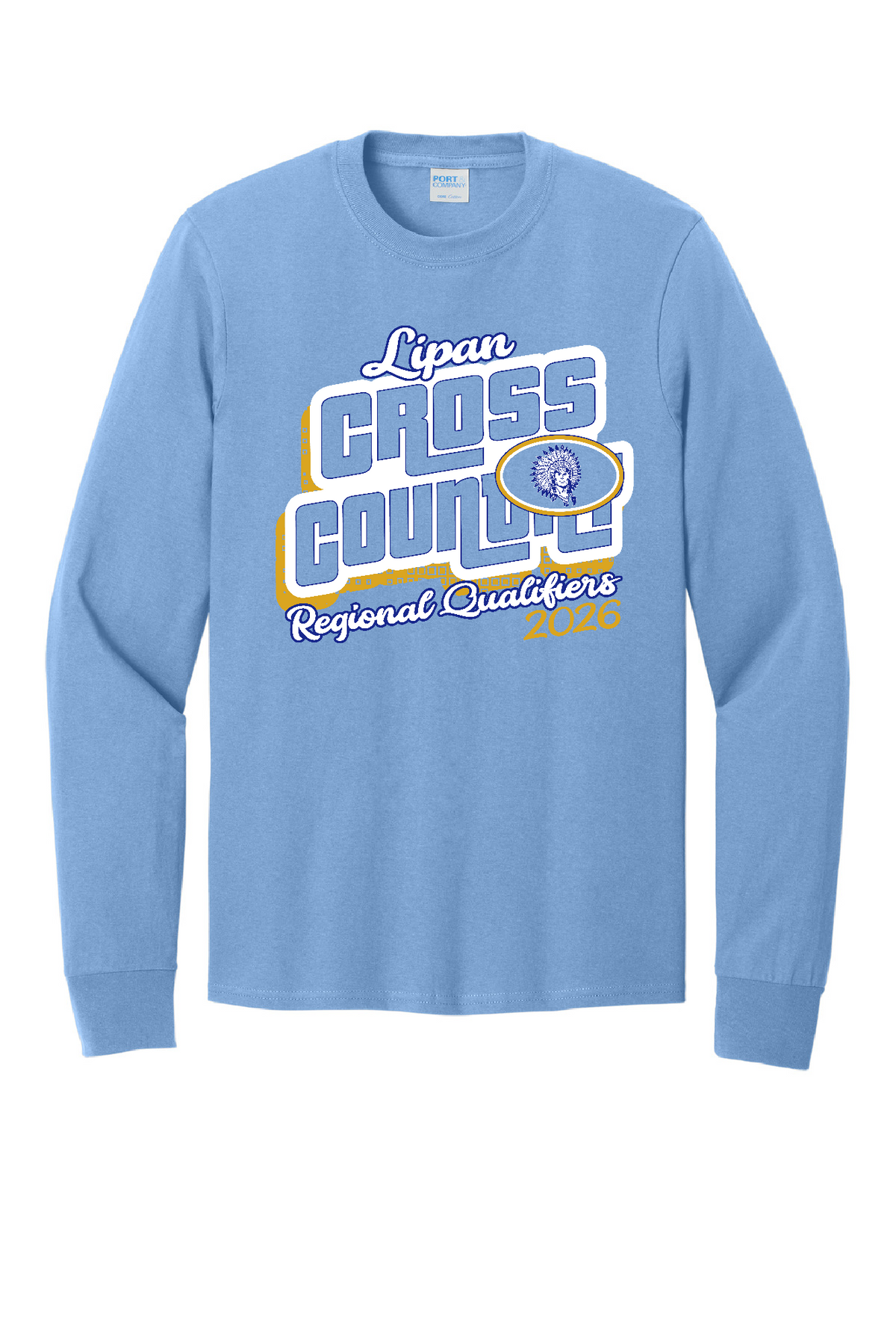 XC Regional Dri-Fit Long Sleeve -Carolina Blue