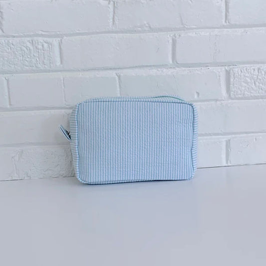 Seersucker Everything Bag (Multiple Colors Available)