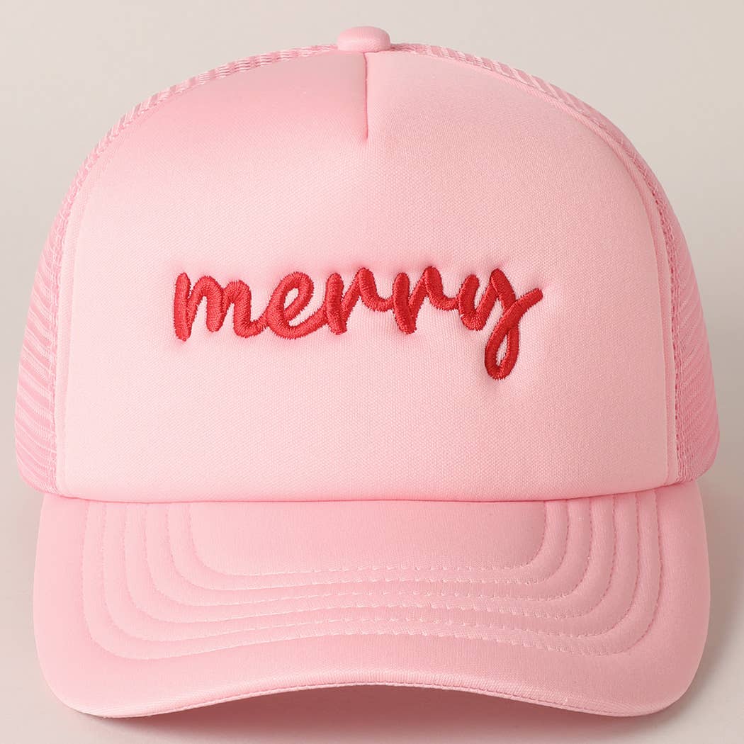 Merry Trucker Hat