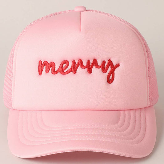 Merry Trucker Hat