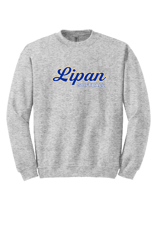 Lipan Softball Grey - Crewneck