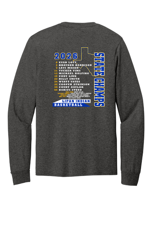 Boys State Cotton Long Sleeve Dark Grey