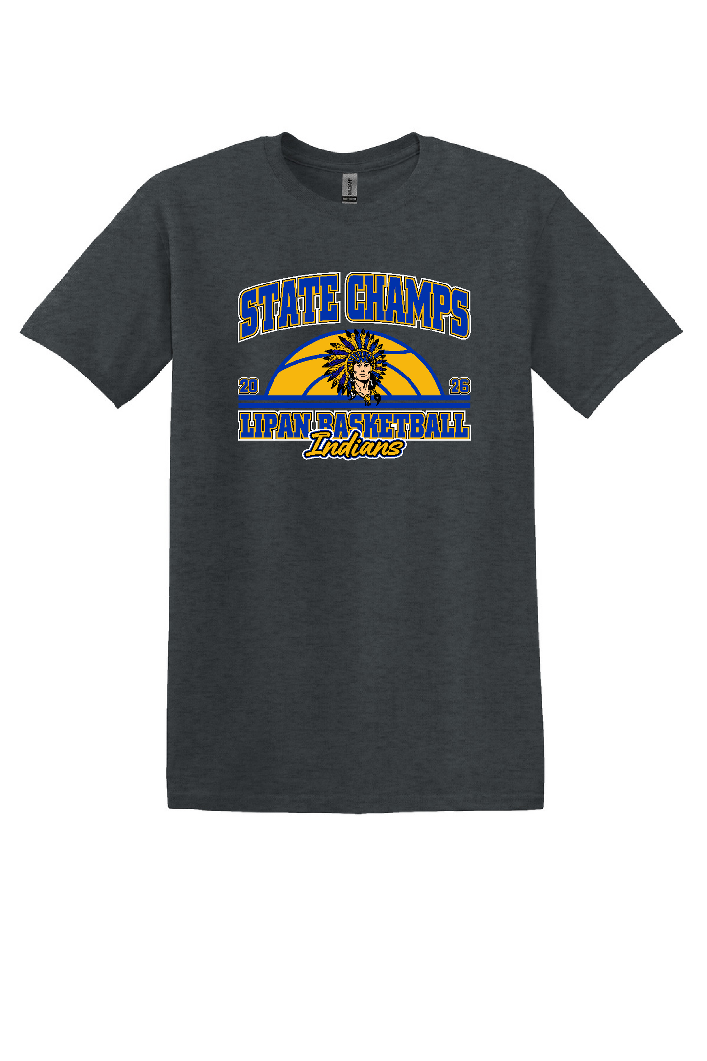 Boys State Cotton Short Sleeve Dark Grey
