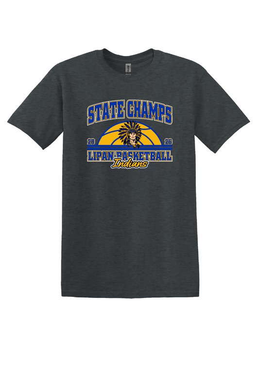 Boys State Cotton Short Sleeve Dark Grey