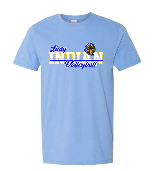 Lady Indian Volleyball '26 - Carolina Blue