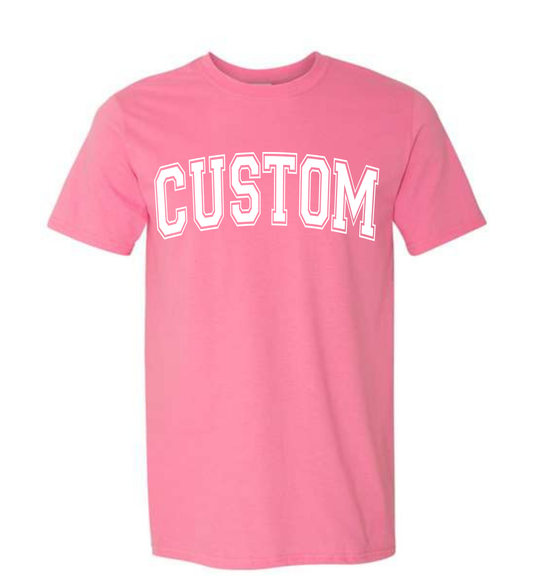 Custom Varsity Tee