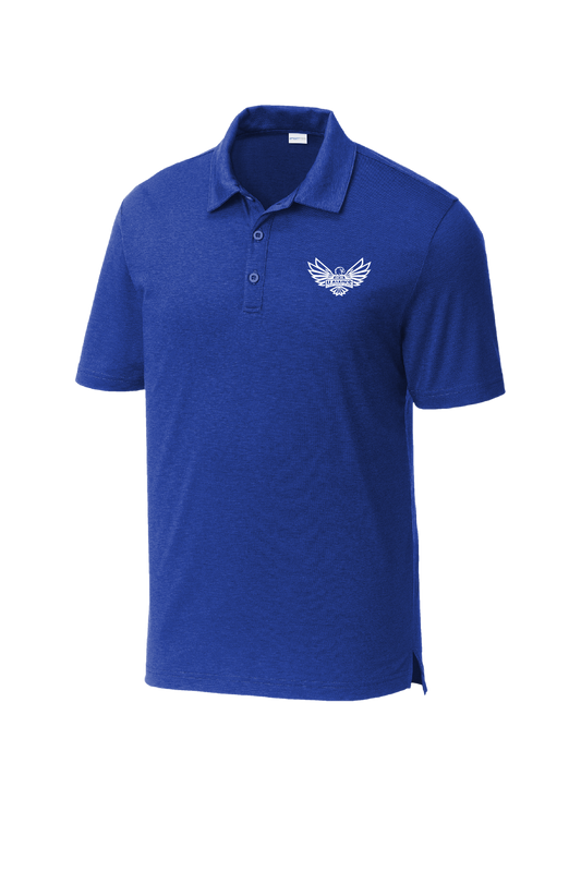 DFW Hawks Royal Sport-Tek PosiCharge Strive Polo with embroidered logo