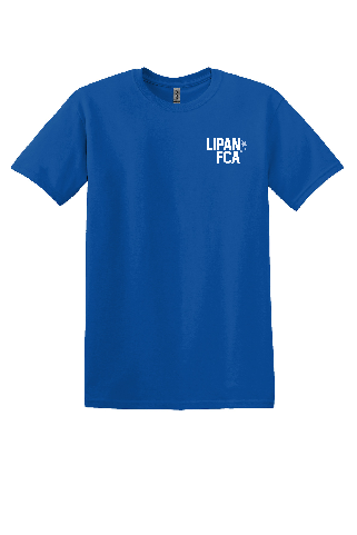 FCA Short Sleeve Cotton T-shirt Royal 26