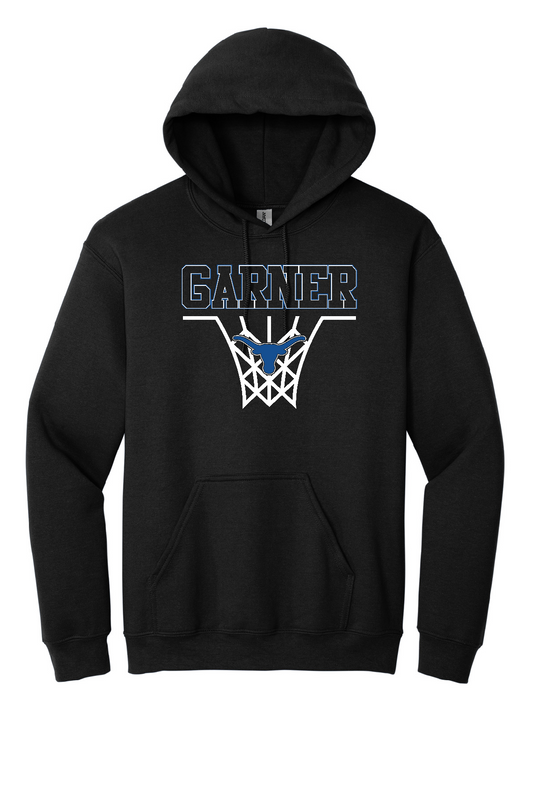 Garner Basketball - Black Hoodie