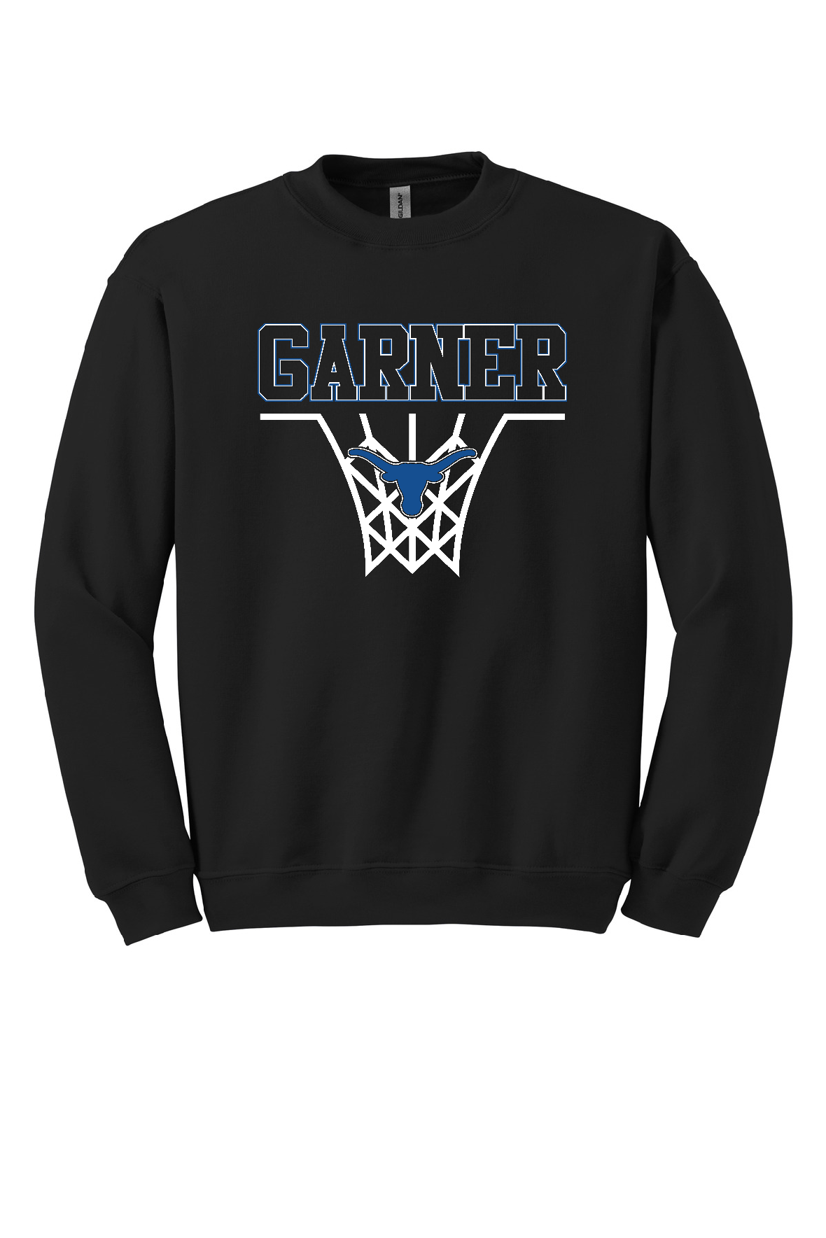 Garner Basketball - Black Crewneck