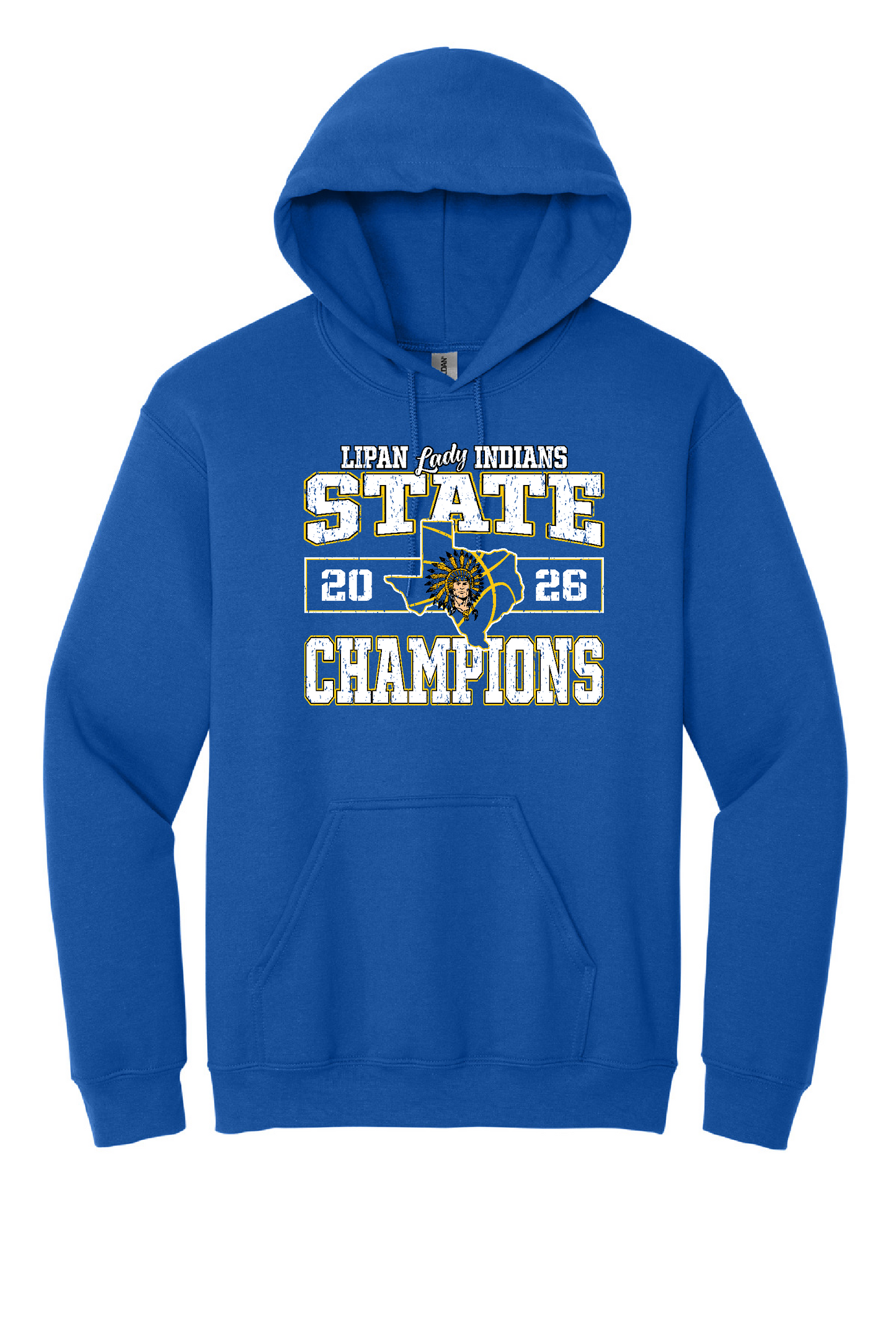 Girls State Hoodie Royal