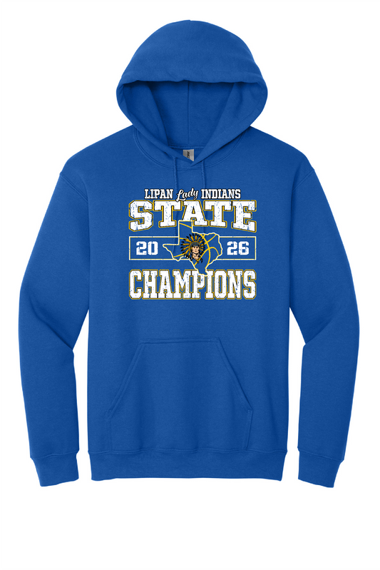 Girls State Hoodie Royal