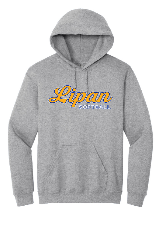 Lipan Softball Grey - Hoodie