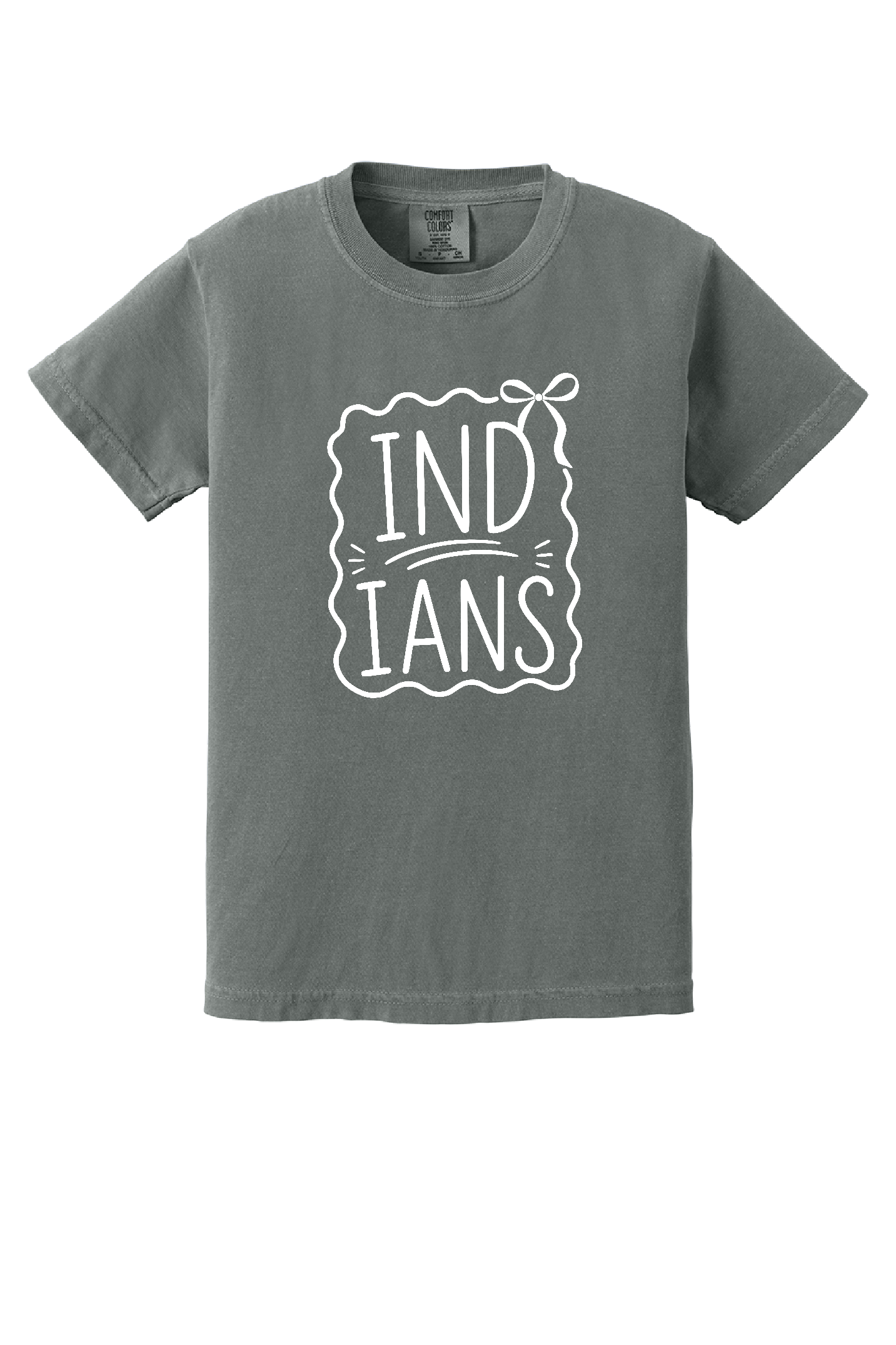 Indians Comfort Colors T-shirt Grey