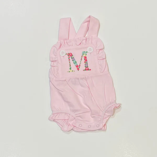 Knit Sunsuit - White or Pink
