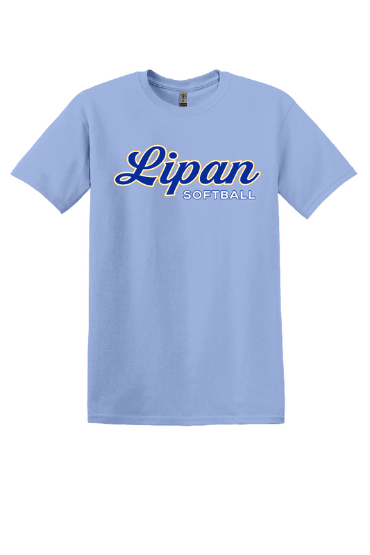 Lipan Softball Blue Logo