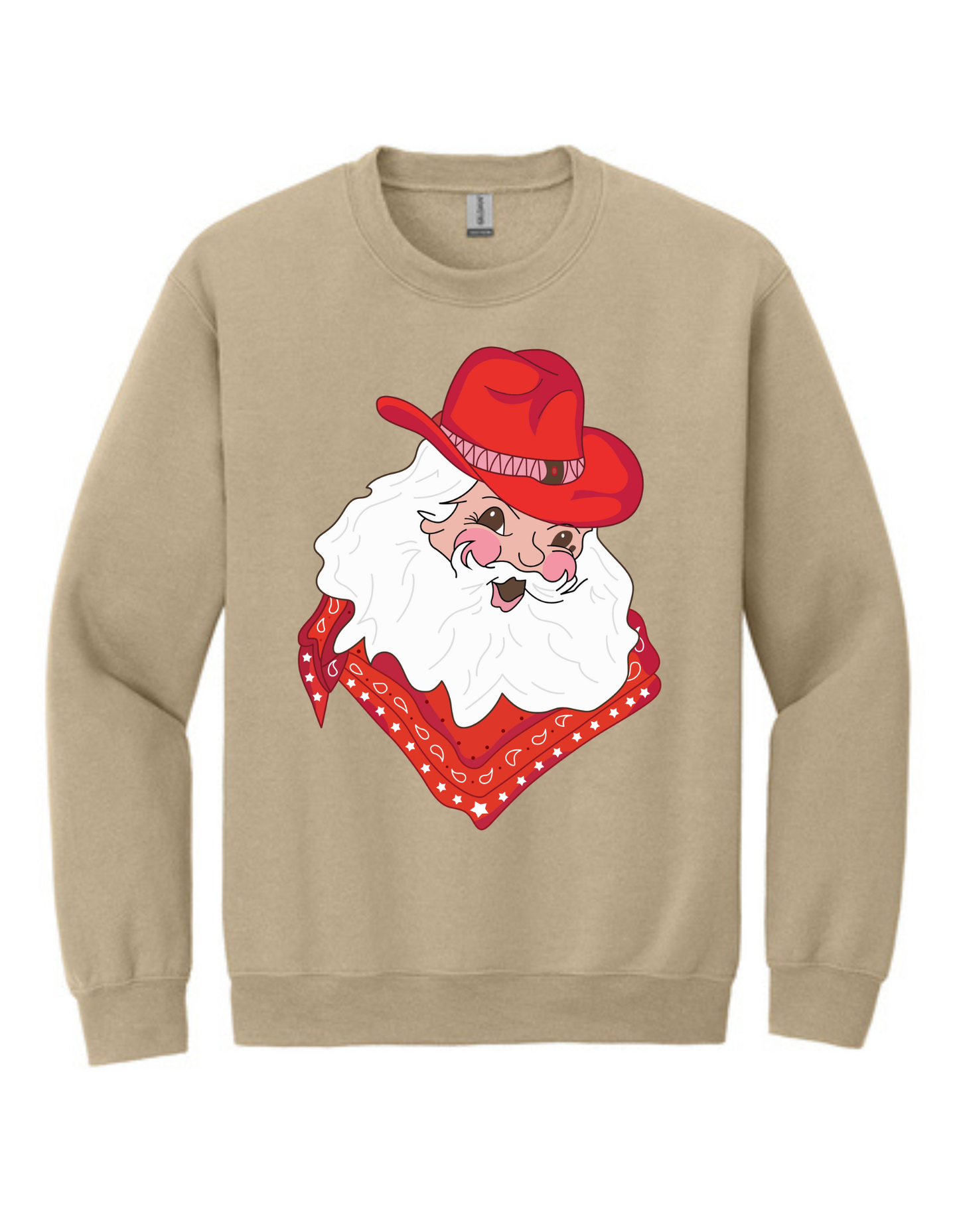 Cowboy Santa Crewneck