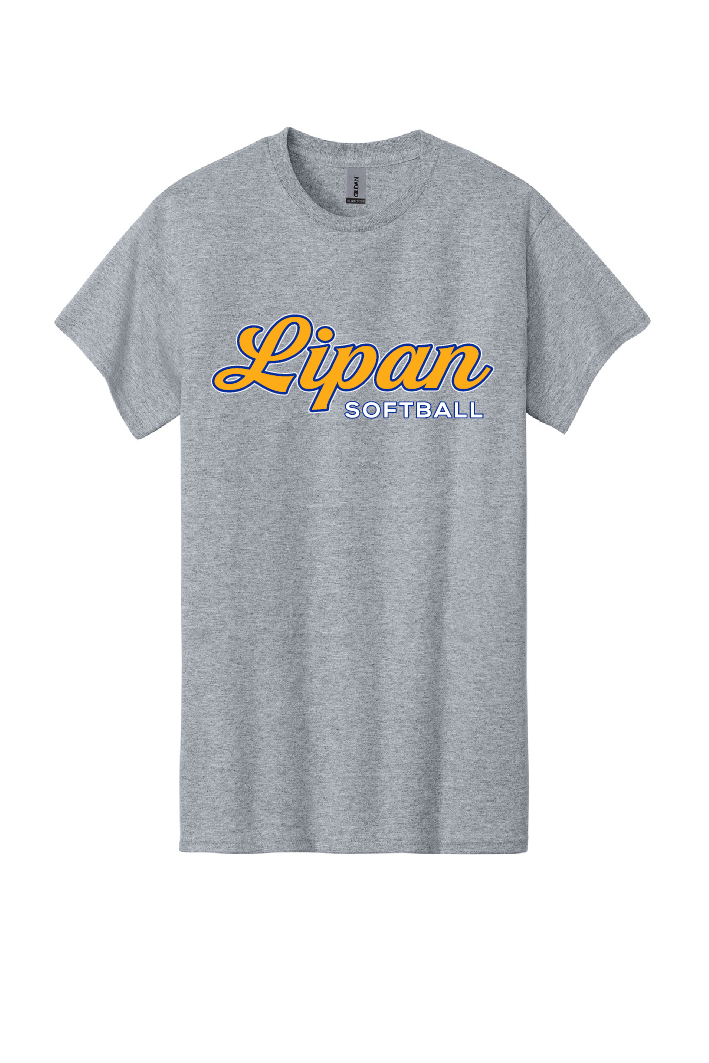 Lipan Softball Grey - Short Sleeve