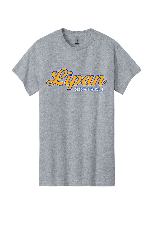 Lipan Softball Grey - Short Sleeve