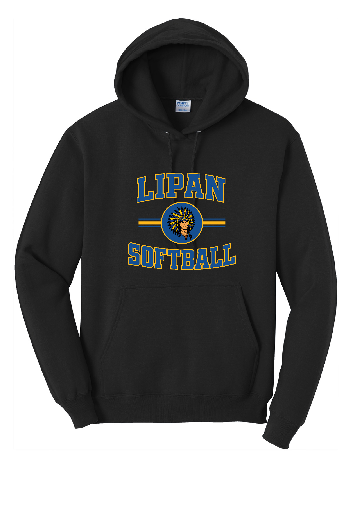 Lipan Softball Black Hoodie