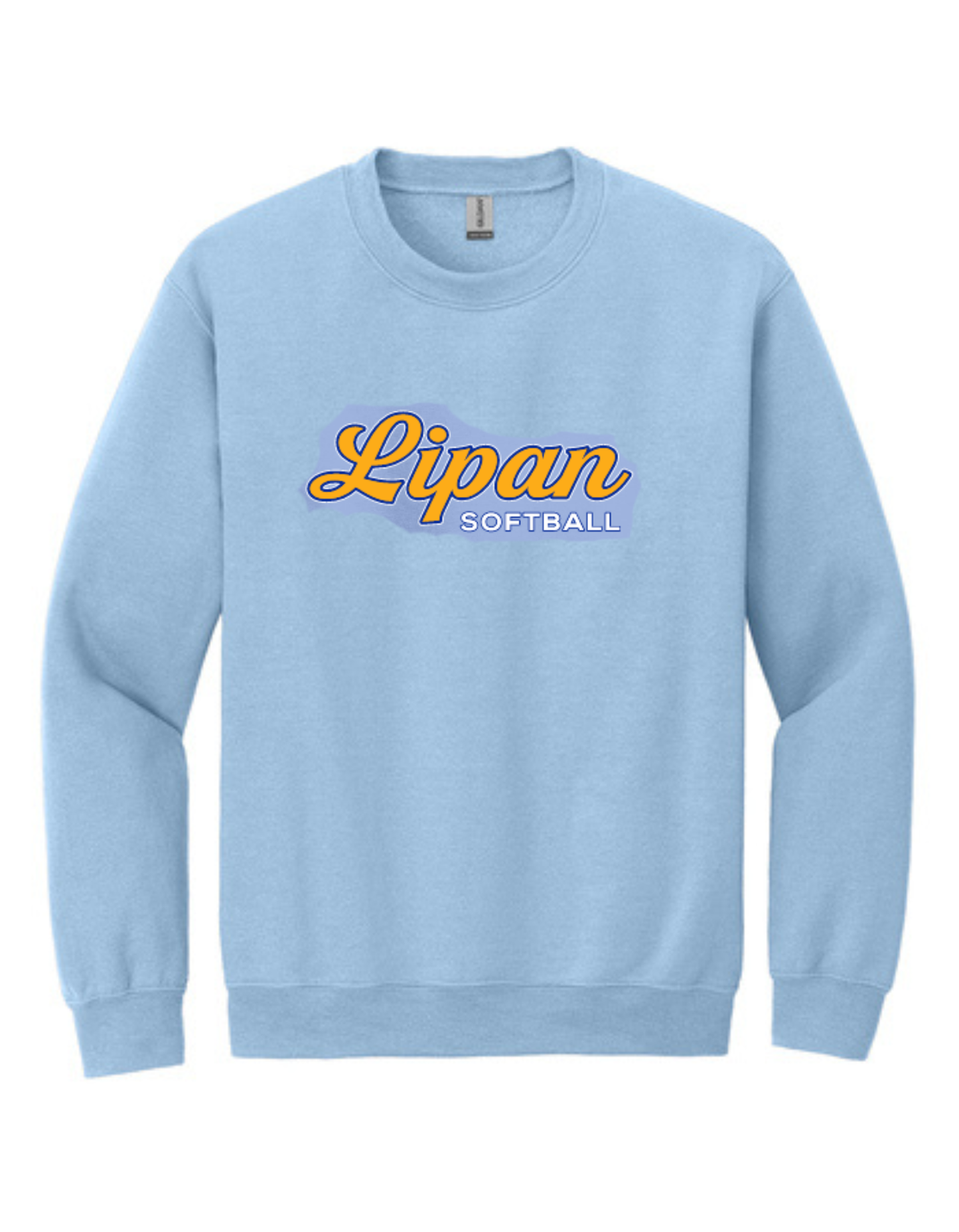 Lipan Softball Gold Logo Crewneck