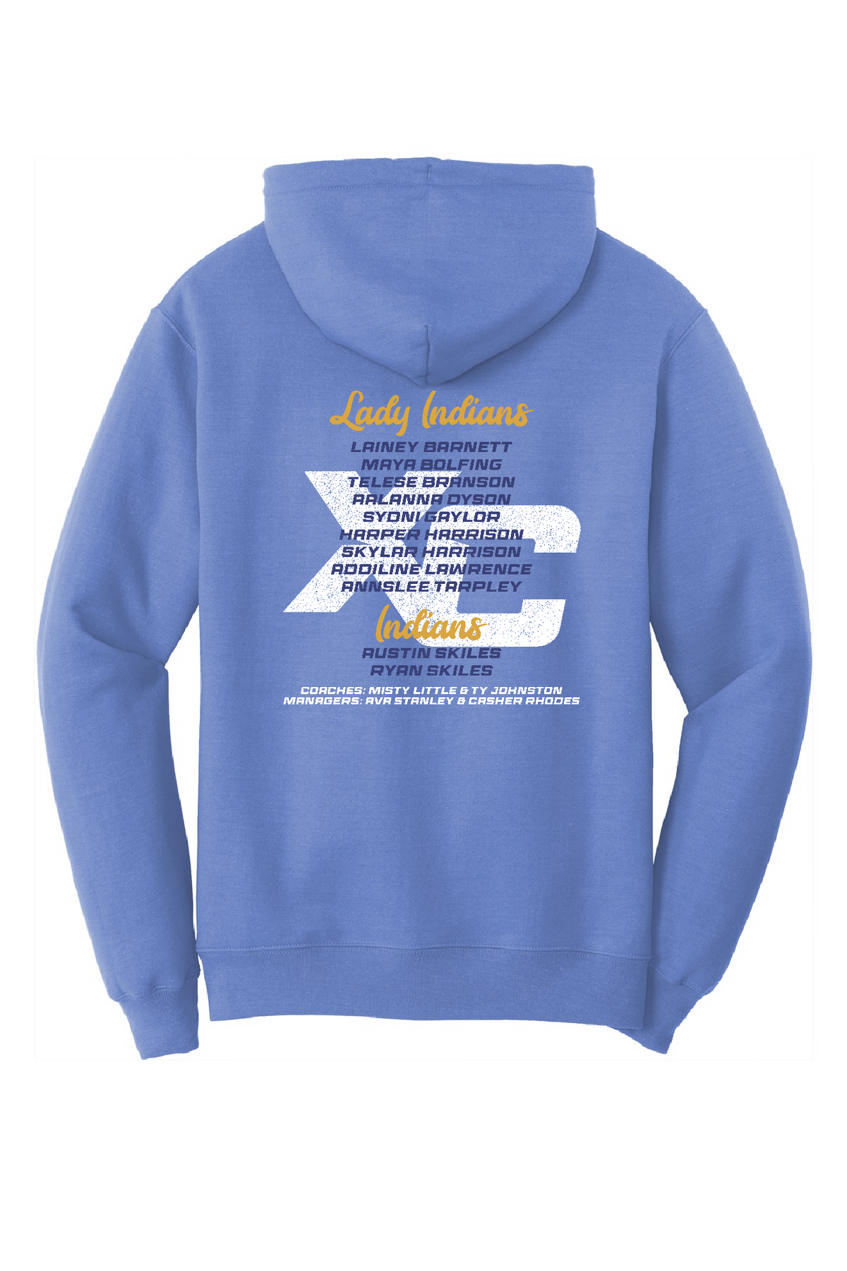 XC Regional Hoodie -Carolina Blue